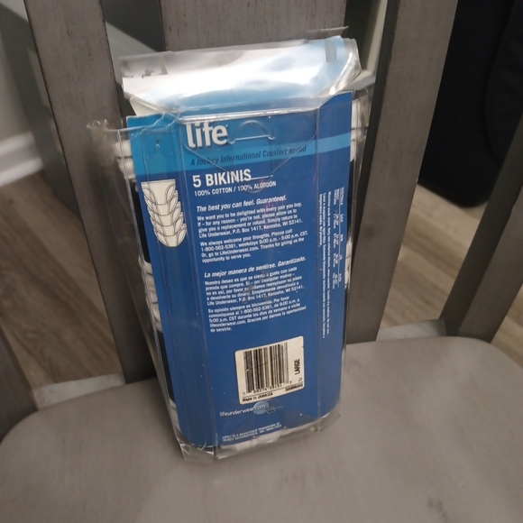 Men's  Vintage Cotton Bikini 5 pack Underwear - Black and White - Picture 9 of 10